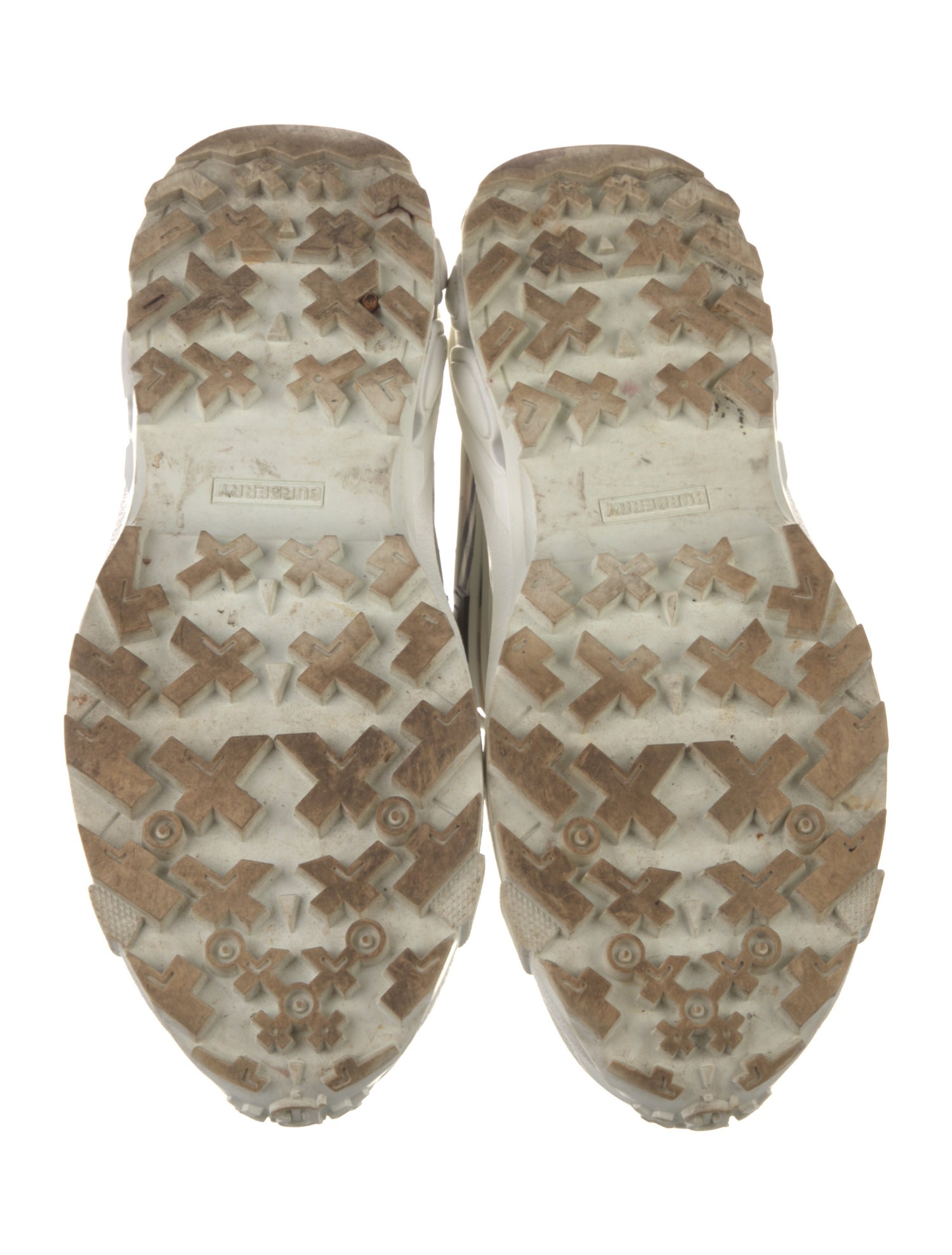 Burberry Canvas Printed Sneakers